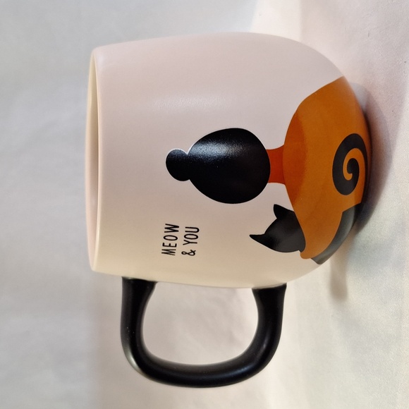 🛍2/$15🛍 #ABD Indigo meow & me coffee mug - Picture 2 of 5